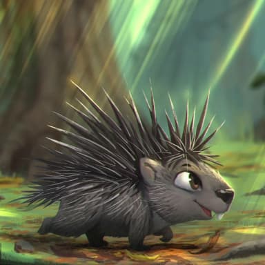 Cute hedgehog